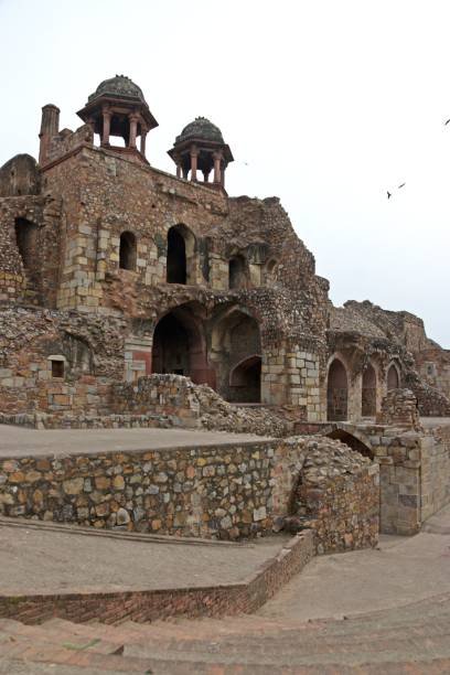 ruins of Purana Qila ( old fort ) Delhi, India